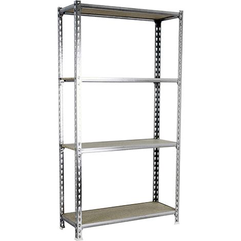 Simonrack Maderclick Plus 4/400 scaffale galva e legno (1/3)