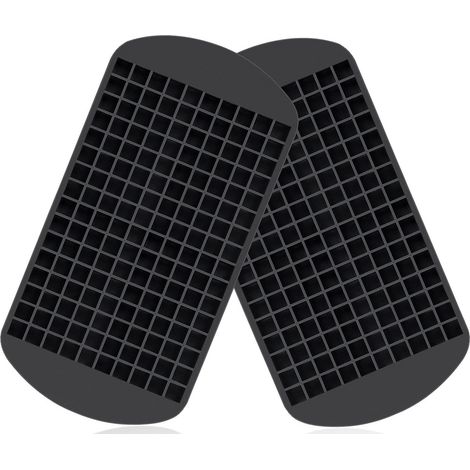 Silikon-Mini-Eiswürfelform für 160 Eiswürfel (1 x 1 cm) – für Küche, Bars, Whiskey, Cocktails und Getränke (2)