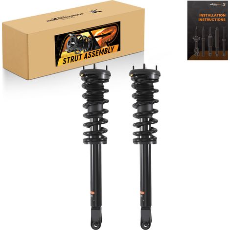 2x Front Shock Absorber Struts Assys w/o Adaptive for Jaguar XF 2008-15 C2Z27770 (1/5)