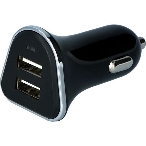 CHARGEUR ALLUME CIGARE 12/24V 2XUSB 2.4 AMP CARPOINT