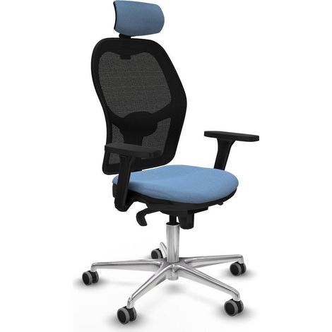 Sedia da ufficio Jorquera Piqueras e Crespo blu cielo (1/3)
