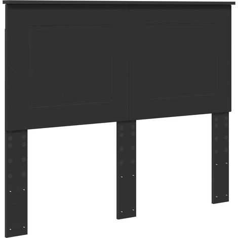 Maison Exclusive - Cabecero Roble Negro 100 cm Madera de ingenier
