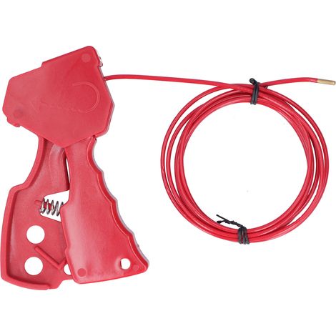 Verrouillage de câble - Câble de sécurité réglable en nylon résistant aux hautes températures et à la corrosion