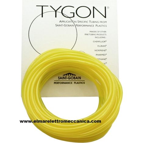 TYGON Matassa Tubo 15 metri diametro interno 3,2 mm diametro esterno 6 mm 350403
