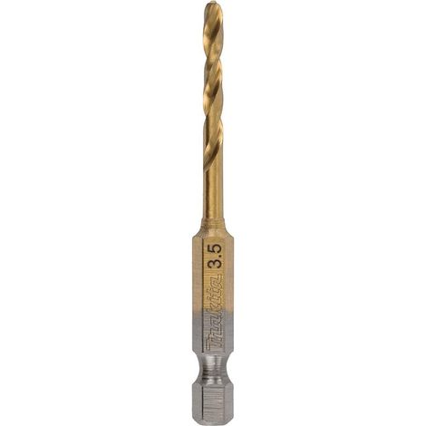 Makita wiertło do metalu hss-tin 1/4" hex 3,5x70mm