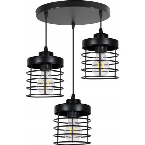 LÁMPARA DE TECHO COLGANTE LOFT LÁMPARA DE ALUMINIO LED