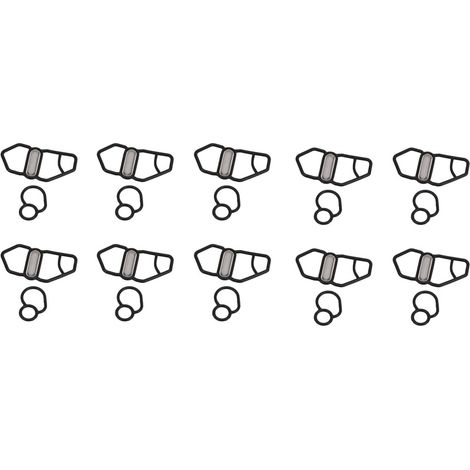 Geeignet für 20 obere und untere VTEC-Magnetventildichtungen, kompatibel mit GSR NSX D16Z6 B18C1 B16A2 B18C5 36172-P08-015 15825-P08-005