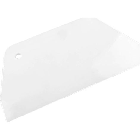 Racloir à pâte multifonction en ABS, 19,3 x 12,7 cm, forme trapézoïdale, grand hachoir à pâte pour la cuisine (1/5)