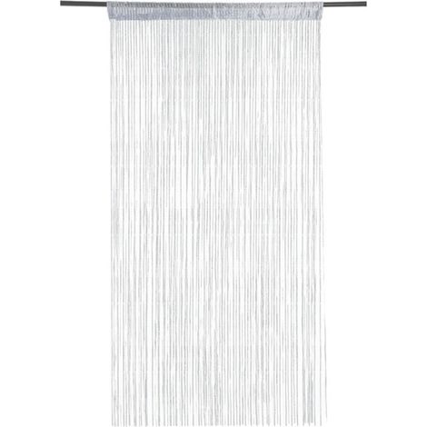 Fliegengitter Türvorhang, Verdunkelungsvorhang, Moskitonetz-Panel, Pailletten, Fadenvorhänge, Wanddekor, Fenster, Tür, Streifen, Schlafzimmer, 100 x 200 cm (1/4)