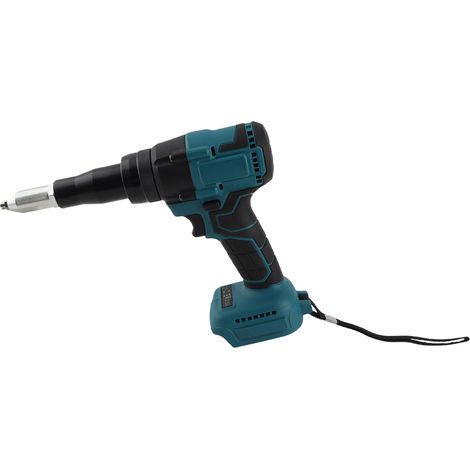 Riveteuse sans fil à moteur sans balais, compatible avec batterie 18 V, avec éclairage LED et couple élevé pour rivets en aluminium de 3,2 à 4,8 mm (1/8 à 3/16 pouce), idéale pour la construction et l (1/5)