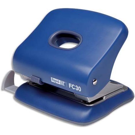 Rapid FC30 perforador de papel 30 hojas Azul