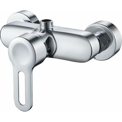 royaluxe -Mitig Monocommande pour Douche Robinet Monocommande de Douche Robinet Baignoire, Mitig de Douche Mural Chromé (1/5)