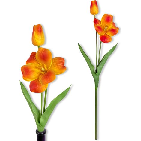 Ramita - Tulipán de espuma naranja 53 cm (1/5)