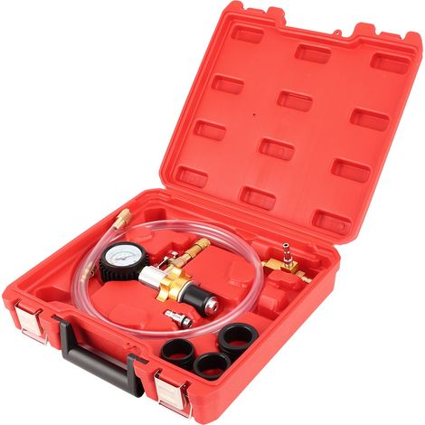 Kit de remplissage et de purge du liquide de refroidissement pour radiateur de voiture, raccord rapide, test d'étanchéité sous vide, système de refroidissement sous vide (1/5)