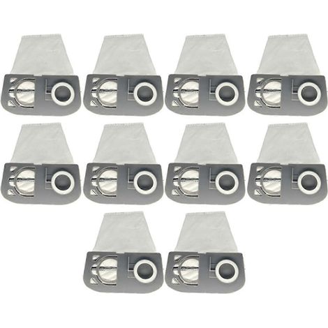 Lot de 10 sacs à poussière de rechange pour aspirateurs verticaux Riccar série R25 (R25S, R25D, R25P) - Filtre R25HC-6 (1/5)