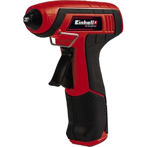 Einhell TC-CG 3.6/1 Li Colla a caldo senza fili rosso nero