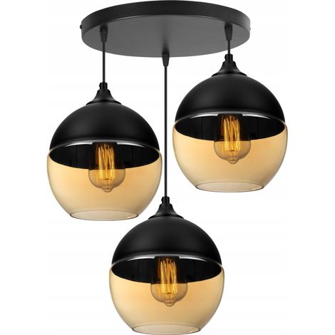LÁMPARA DE TECHO COLGANTE, PLAFÓN DE CRISTAL, LÁMPARA LED