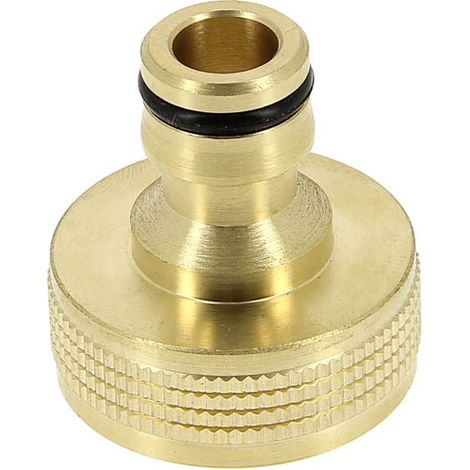 Boutté – Nez de robinet femelle 1" – Mâle raccord rapide – Taraudage 1" (26x34) – Pour chantiers humides