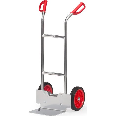 Fetra Alukarre 1150mm hoch Schaufel 250x320mm mit Vollgummibereifung (1/2)