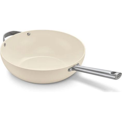 Poêle wok antiadhésive 30cm crème - Beka - 102853 (1/5)
