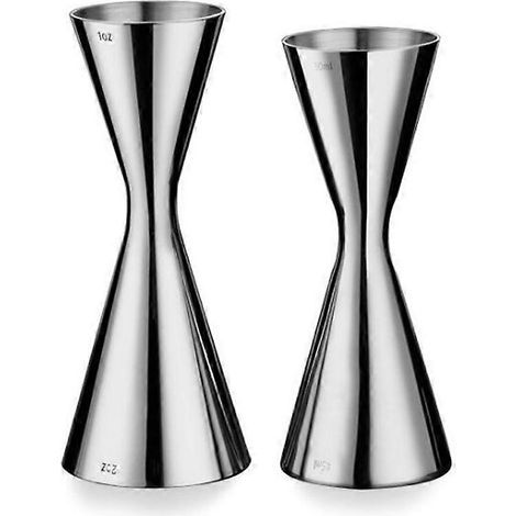 Bar Jigger Doppel-Cocktail-Jigger, erhältlich in zwei Größen: 30/60 ml und 30/45 ml. (1/5)
