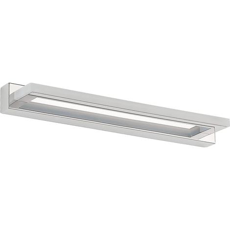 Miroir lumineux LED 9W, éclairage intérieur moderne en acrylique, finition chromée (1/2)