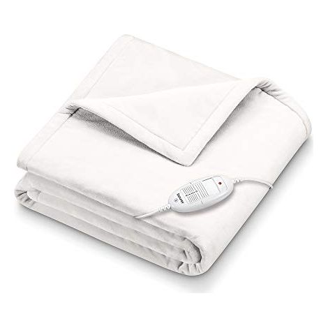 Beurer HD 75 Cosy Termocoperta con Dispositivo di Termoregolazione Elettronico Bianco (1/4)