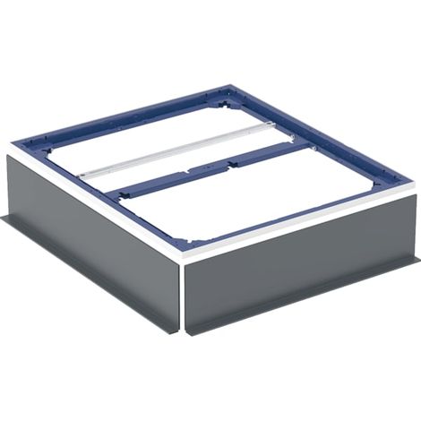 Geberit Duofix Installationsrahmen für Duschfläche bis 100 cm, für fünf Füße: 90x80cm, (1/4)