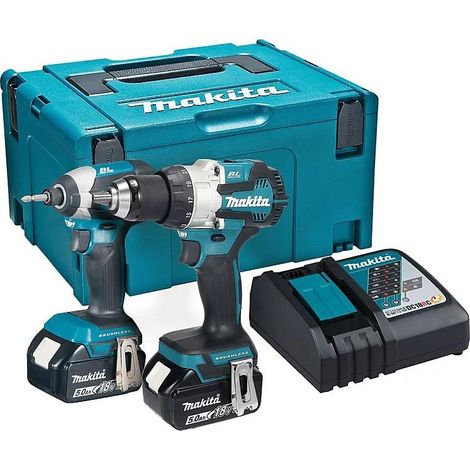 Kit combinado DLX2507TJ (DTD153, DHP489ZJ, 2XBL1850B, DC18RC)