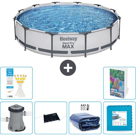 Bestway Steel Pro MAX Rund - 366x76 cm - 7-teilig S340