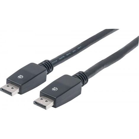 Techly Cavo Audio/Video DisplayPort M/M 10 m Nero (1/4)