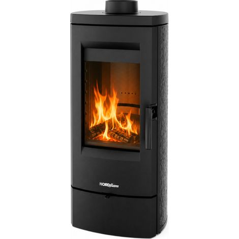 Poêles à bois NORDFLAM - SORA 7 kW en Fonte - (1/5)