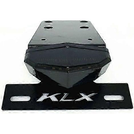 Pour Kawasaki Klx250s 2006-2014 Klx 250sf 2009 2010 Support de plaque d'immatriculation avec feu stop à LED ( ) (1/5)