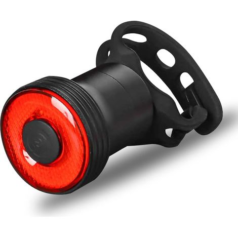 Ultrahelles Rücklicht – USB-C-aufladbares Fahrradlicht, 5 Modi, IP66 wasserdicht, intelligenter Blinker, lange Akkulaufzeit, Sicherheitswarnung