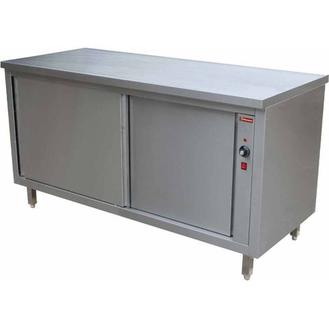 Table armoire chauffante - portes coulissantes - Diamond (1/2)