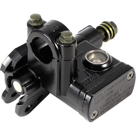 aqxreight Cylindre de Frein Hydraulique, Remplacement de Pompe de Maître-Cylindre de Frein Hydraulique Avant Droit 10mm pour VTT Pit Quad Dirt Bike. (1/5)