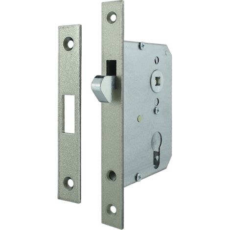 BEVER Schiebetürschloss 139 P PZ55/8 D55, F20x180ktg, Si (1/3)