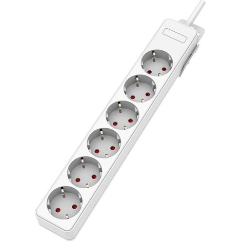 BASE ONLEX PP BLANCA 6TOMAS S/CABLE