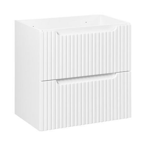 Meuble sous-vasque 60 cm - H 57 x L 60 x P 39 cm - Astral White - Livraison gratuite