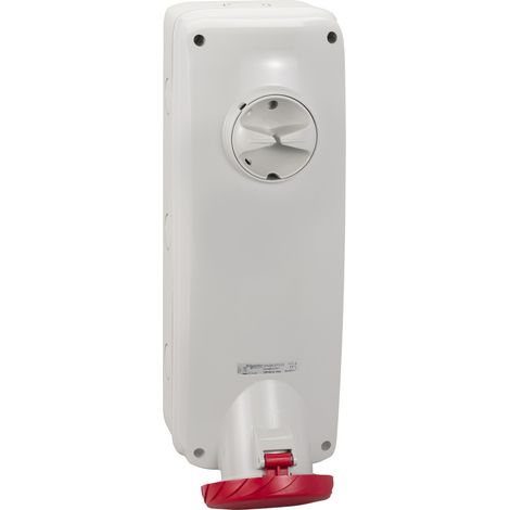 Pkb63p535 Schneider Pratika - Socle De Prise 63a à Vis - Saillie - 3p+n+t - 380-415v Ip67 (1/3)
