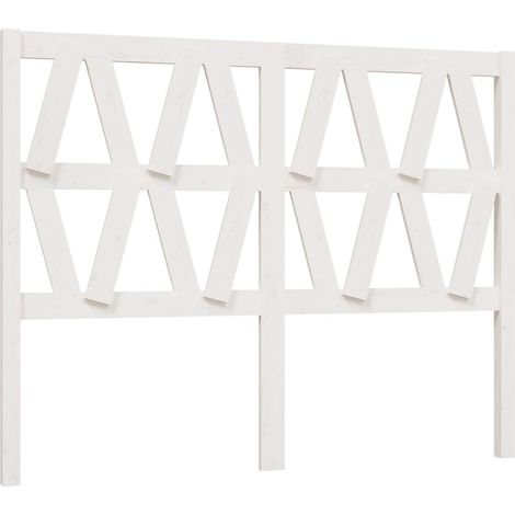 Maison Exclusive - Cabecero de cama madera maciza de pino blanco (1/5)