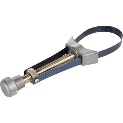Clé à filtre à huile avec sangle réglable (65 mm - 105 mm), outil de retrait de filtre universel pour voiture et camion (1/4)