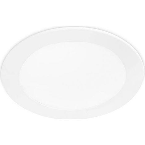 Easy Round Ø170mm Downlight im Kreisformat mit neutralweißem 4000K LED-Licht in Weiß