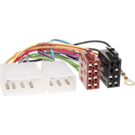 Faisceau ISO autoradio compatible avec Mitsubishi 93-06 voir liste