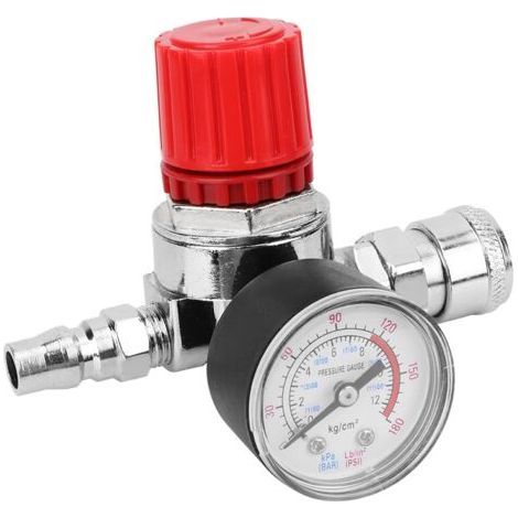 Air compressor pressure regulating switch, adjustable control valve, used for precise pressure control, suitable for industrial and domestic workshops (1/5)