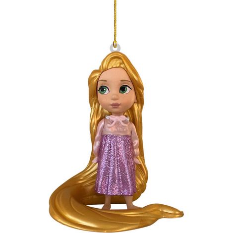 B. Dekorativer Weihnachtsprinzessinnen-Anhänger (8 cm groß, mit einer 50 cm langen Goldkordel) (1/3)