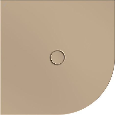 BetteFloor Corner Plato de ducha, radio 500mm, 100x100cm, (1/4)