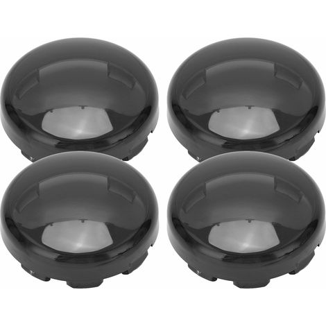 clignotants moto 6cm/2.36in verres de clignoteur ABS universel fumé accessoires motocyclette (1/5)