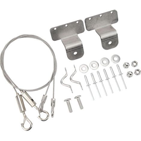 Câble de sécurité réglable pour porte avec loquet de trappe, car (1/5)