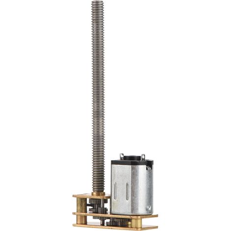 1024GA20 Gleichstrom-Schneckengetriebemotor 6V/12V N20 M4 x 55mm Welle (6V 1000RPM) (1/5)